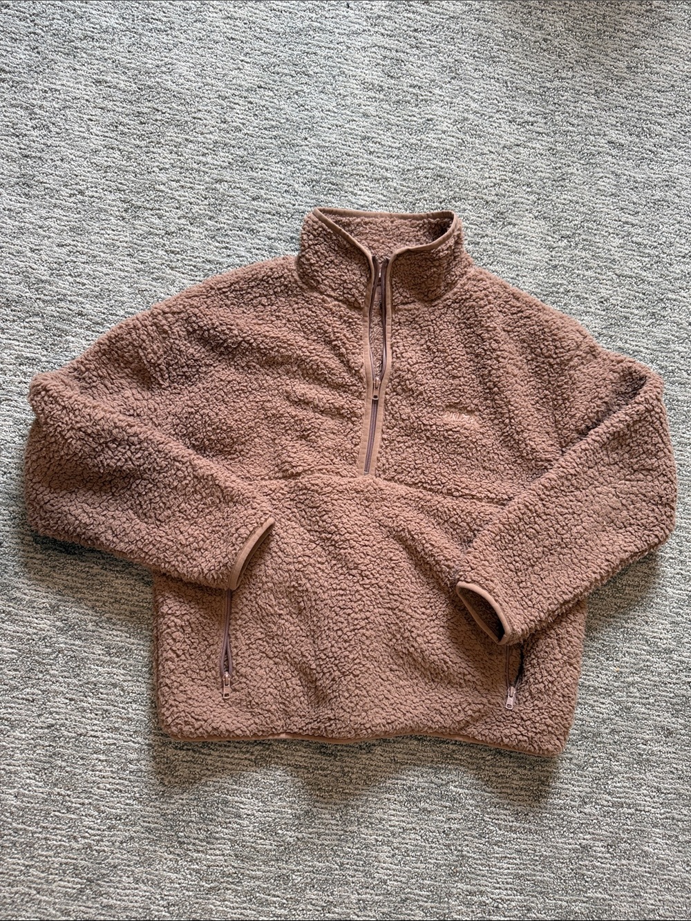 SKIMS Teddy Quarter-Zip Pullover